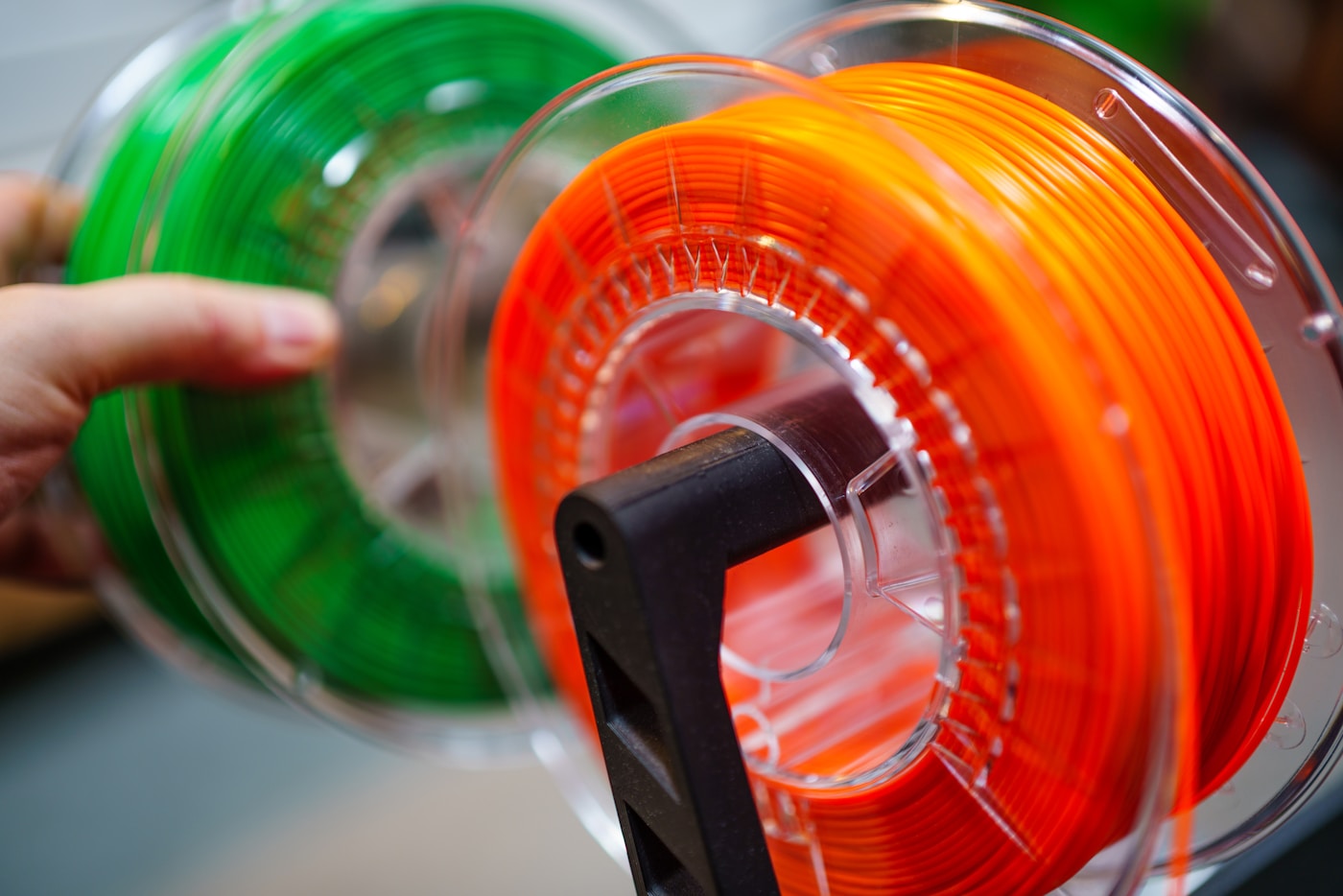 Colorful Filament Spools